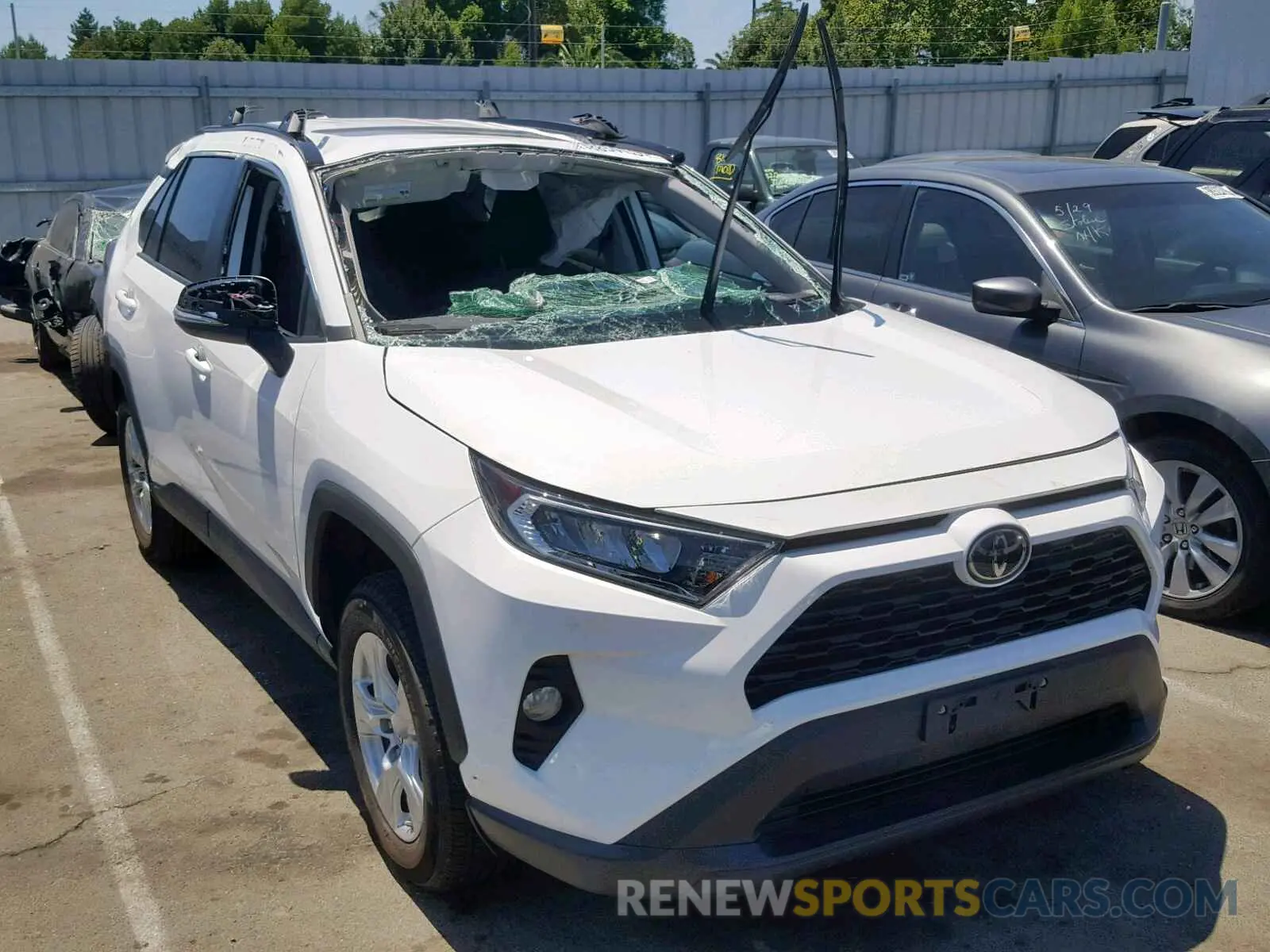 1 fotografías del automóvil dañado 2T3P1RFV2KW001913 TOYOTA RAV4 XLE 2019