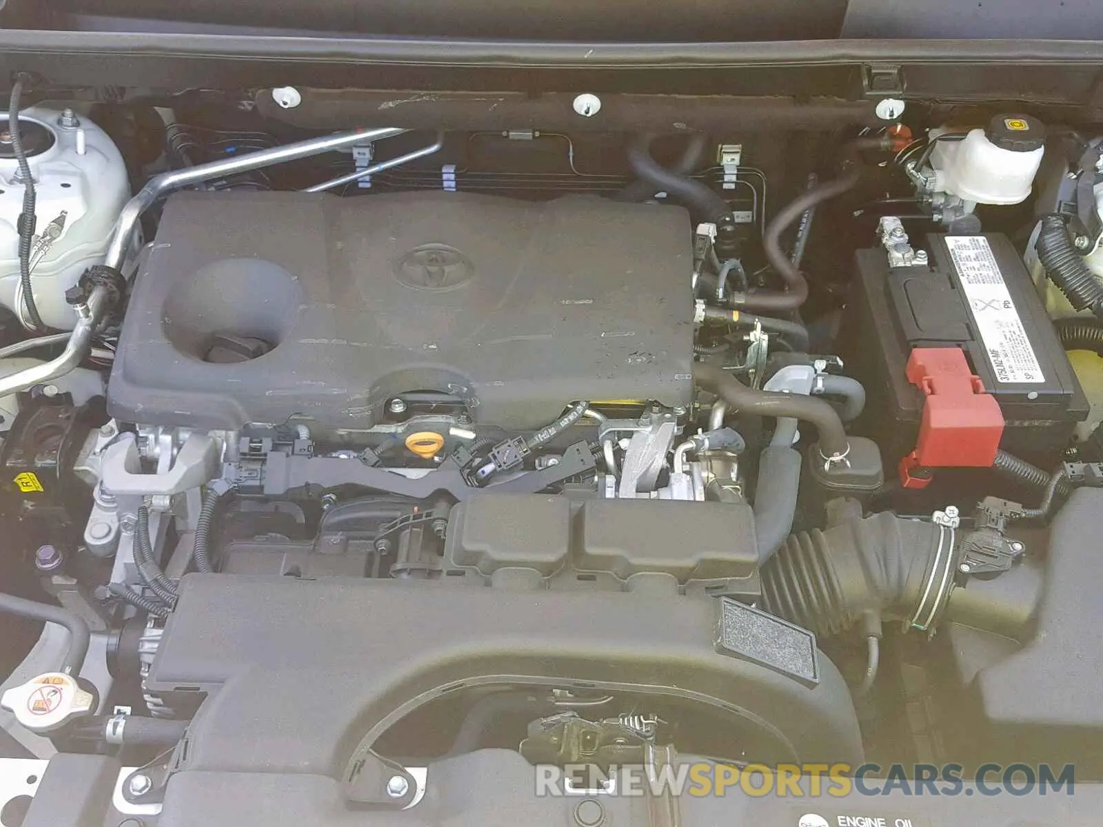 7 fotografías del automóvil dañado 2T3P1RFV2KW001913 TOYOTA RAV4 XLE 2019