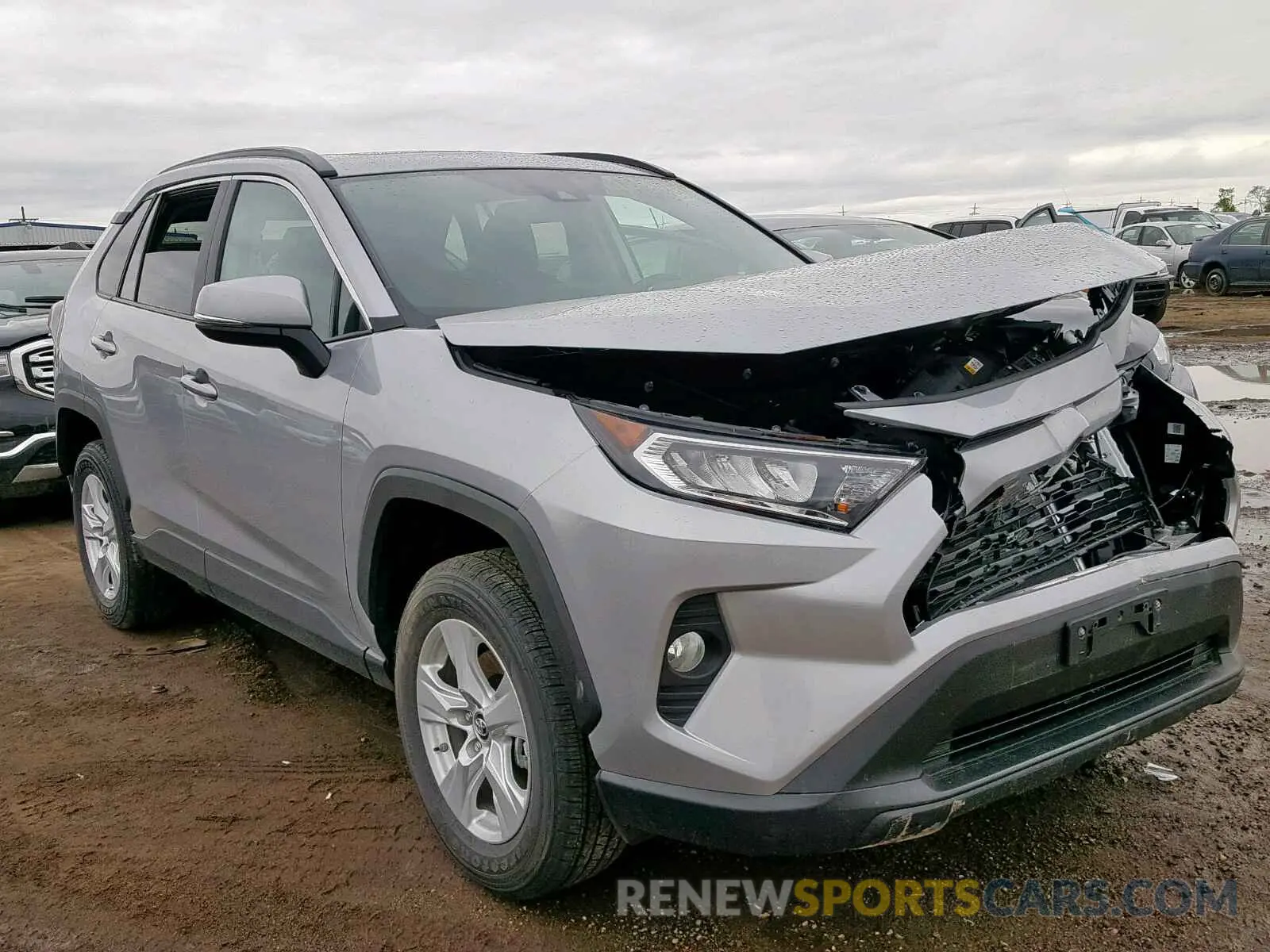 1 fotografías del automóvil dañado 2T3P1RFV4KW044665 TOYOTA RAV4 XLE 2019