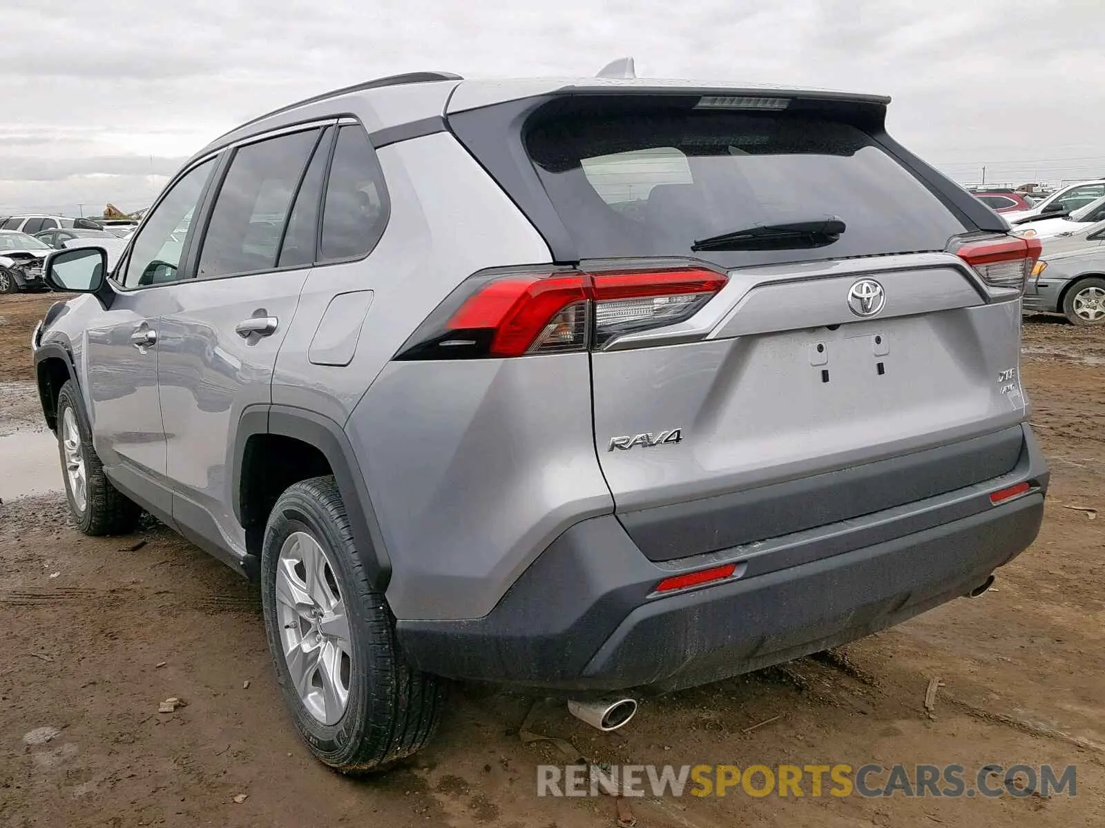 3 fotografías del automóvil dañado 2T3P1RFV4KW044665 TOYOTA RAV4 XLE 2019