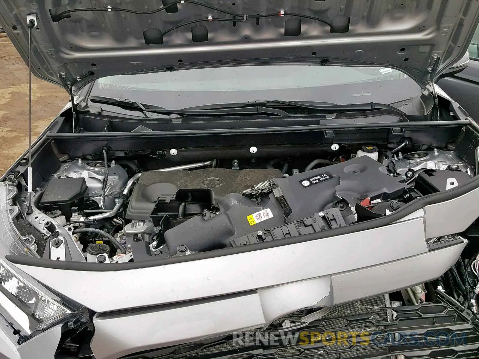 7 fotografías del automóvil dañado 2T3P1RFV4KW044665 TOYOTA RAV4 XLE 2019