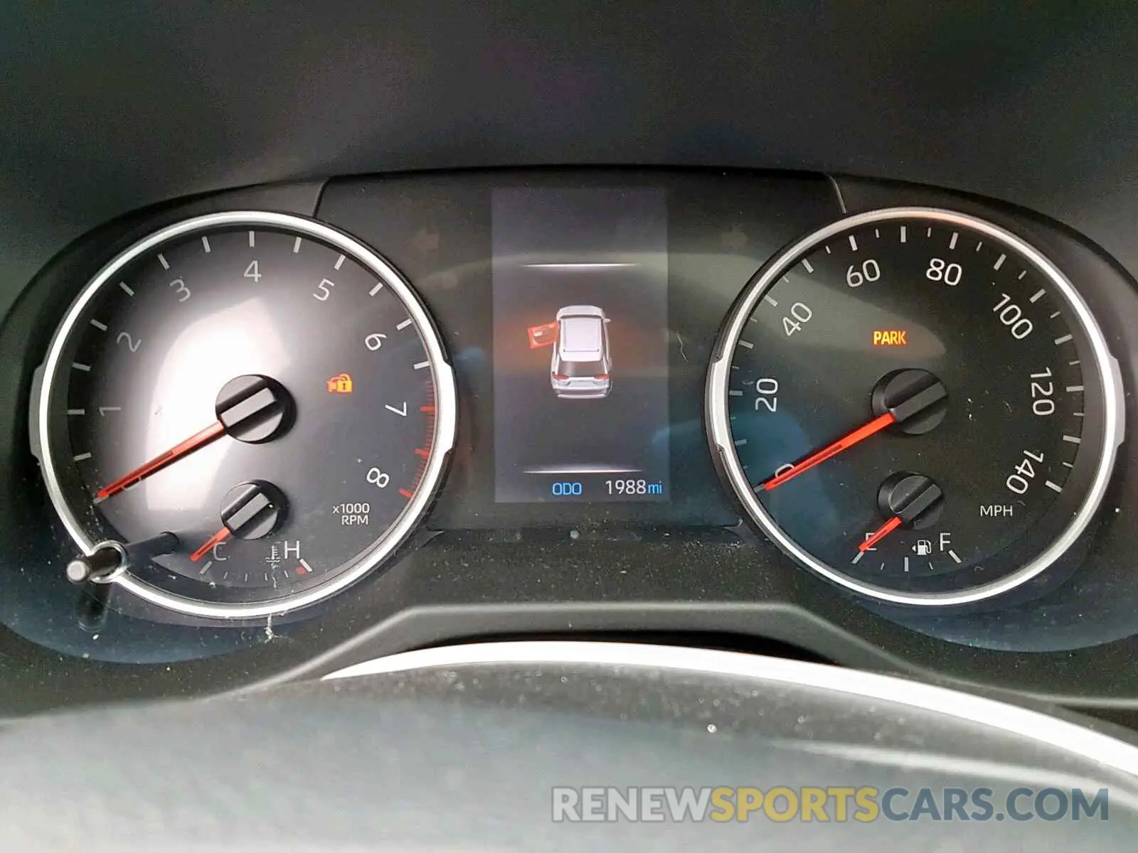 8 fotografías del automóvil dañado 2T3P1RFV4KW044665 TOYOTA RAV4 XLE 2019