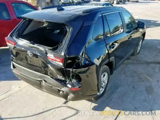 4 fotografías del automóvil dañado 2T3P1RFVXKW055251 TOYOTA RAV4 XLE 2019