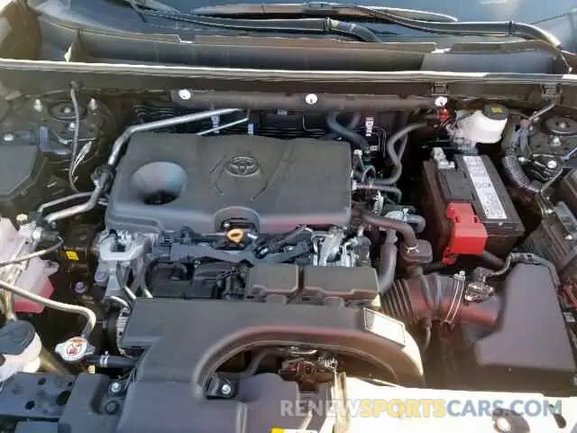 7 fotografías del automóvil dañado 2T3P1RFVXKW055251 TOYOTA RAV4 XLE 2019