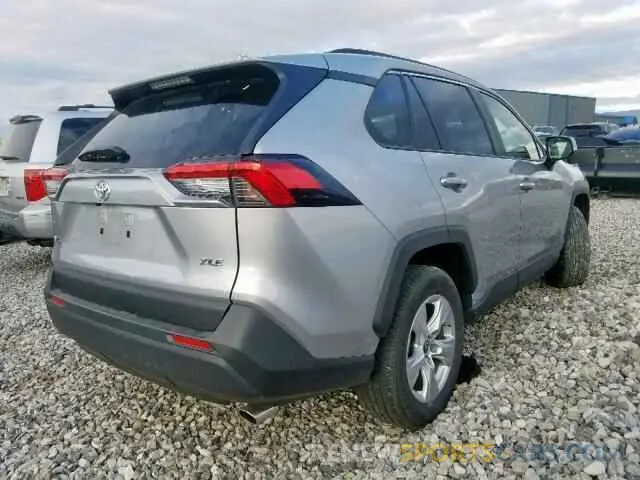 4 fotografías del automóvil dañado JTMW1RFV7KD500781 TOYOTA RAV4 XLE 2019