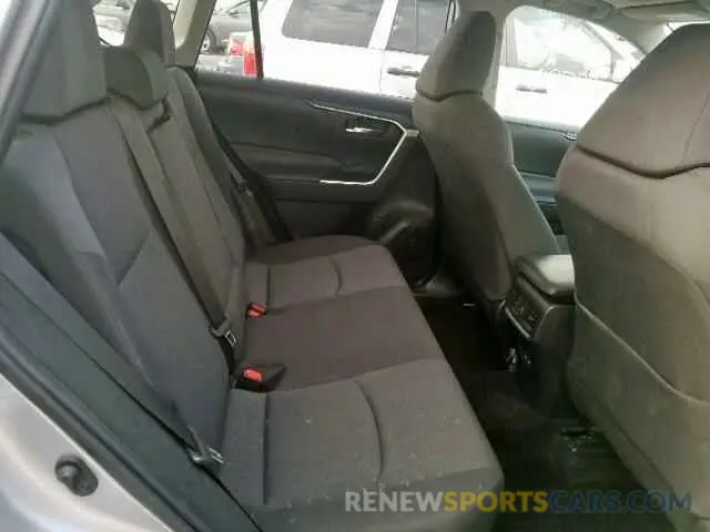6 fotografías del automóvil dañado JTMW1RFV7KD500781 TOYOTA RAV4 XLE 2019