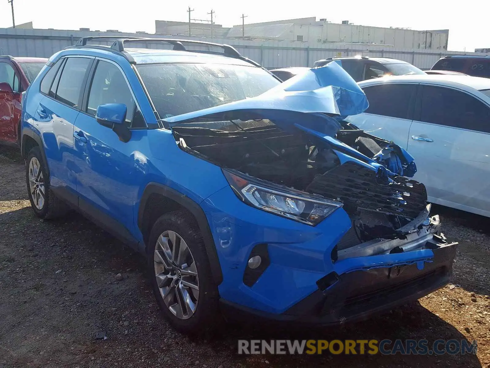 1 fotografías del automóvil dañado JTMC1RFV4KD013282 TOYOTA RAV4 XLE P 2019