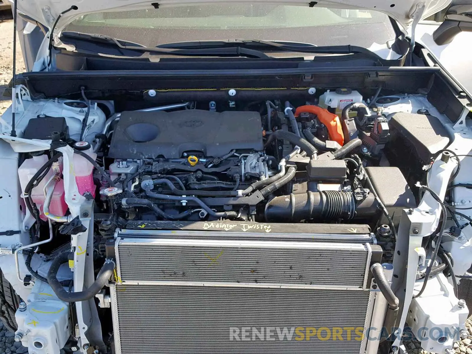 7 fotografías del automóvil dañado JTMEWRFV6KD504401 TOYOTA RAV4 XSE 2019