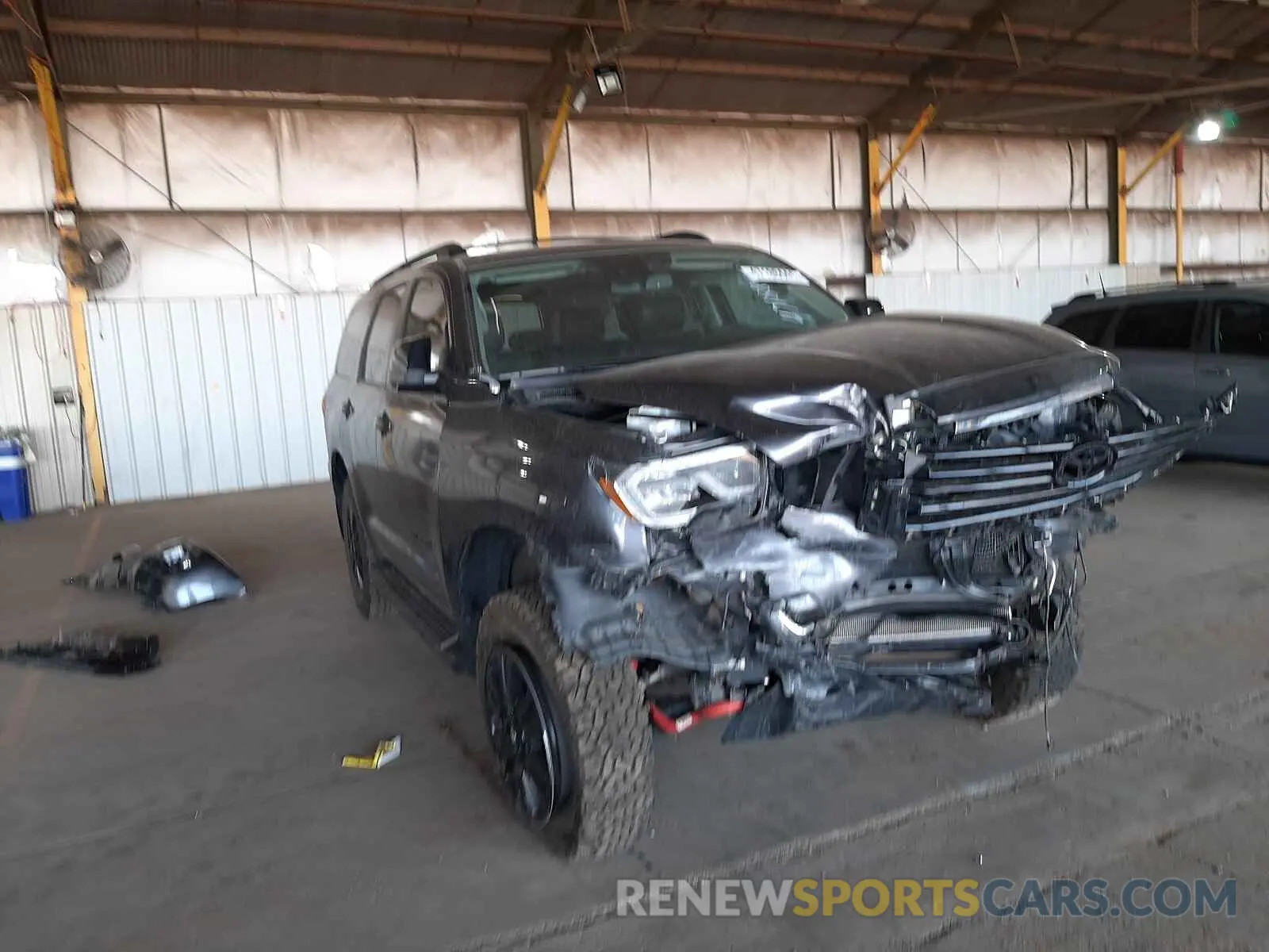 1 fotografías del automóvil dañado 5TDBY5G12KS174214 TOYOTA SEQUOIA 2019