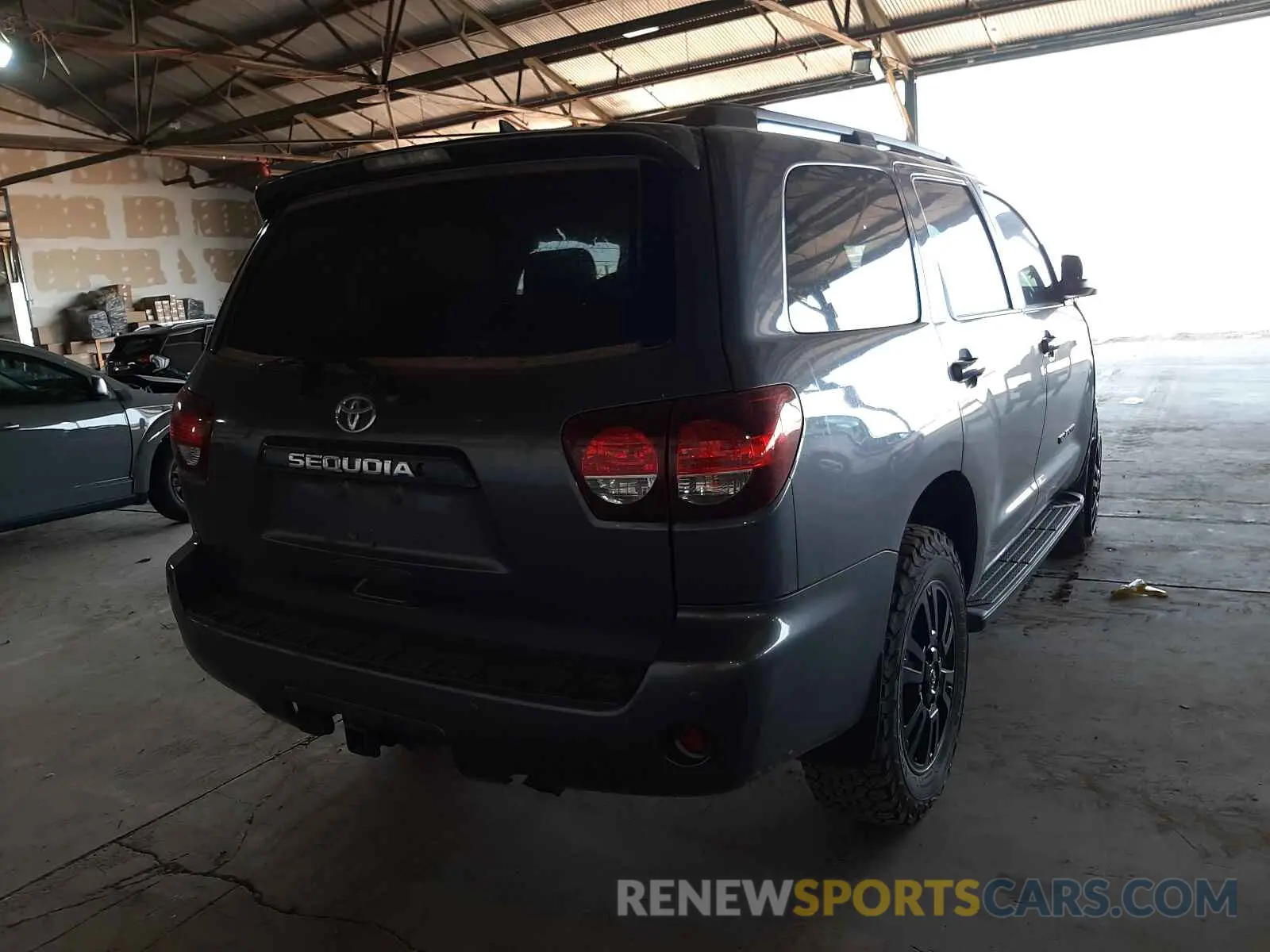 4 fotografías del automóvil dañado 5TDBY5G12KS174214 TOYOTA SEQUOIA 2019