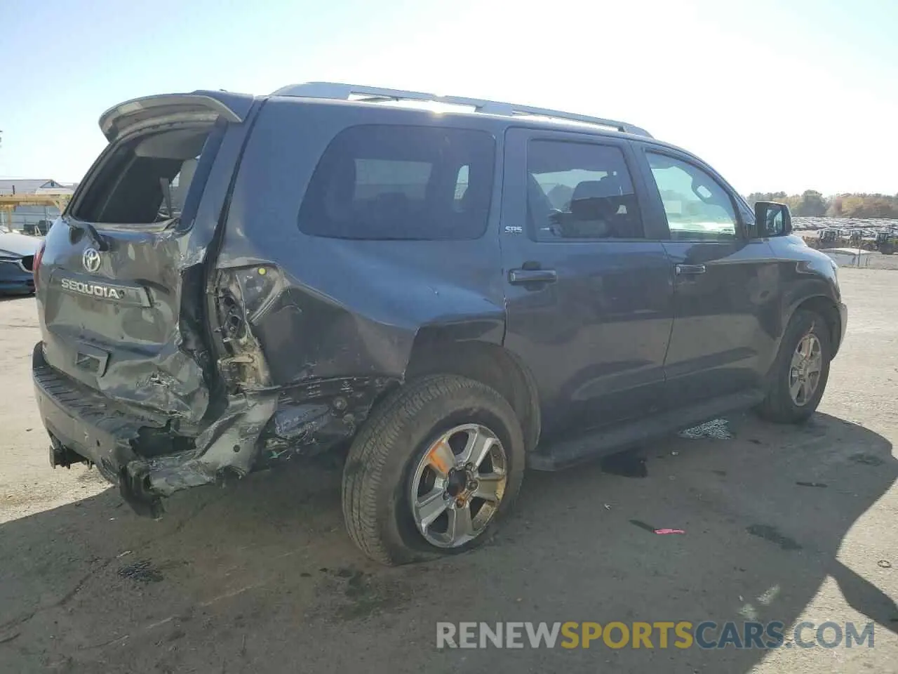 3 fotografías del automóvil dañado 5TDBY5G14KS165403 TOYOTA SEQUOIA 2019
