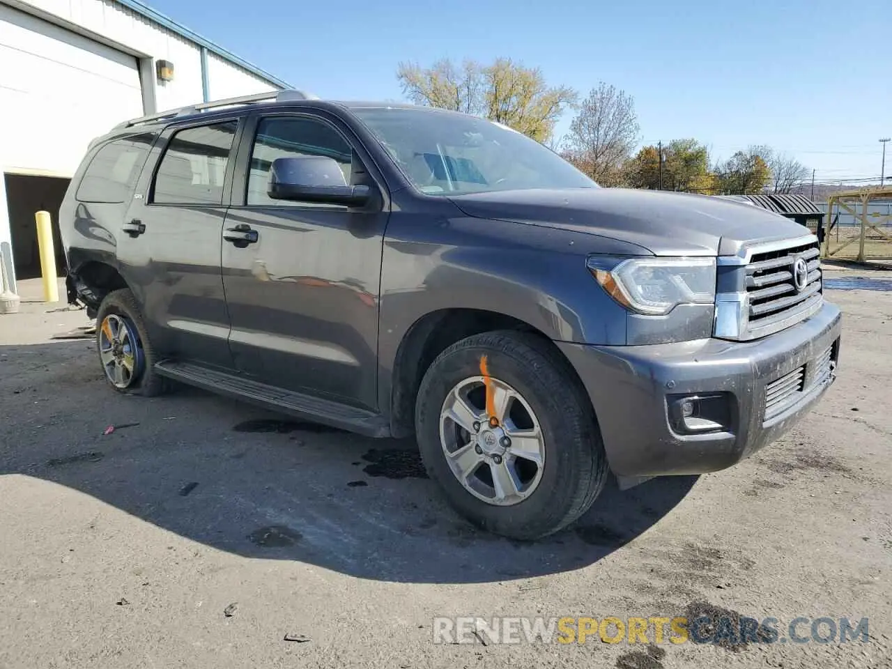 4 fotografías del automóvil dañado 5TDBY5G14KS165403 TOYOTA SEQUOIA 2019