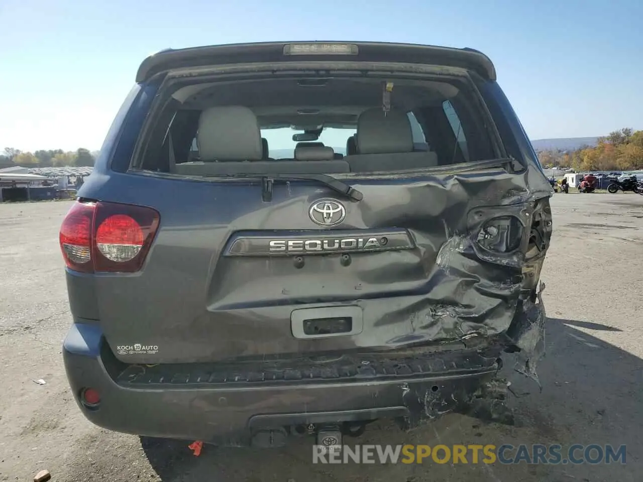 6 fotografías del automóvil dañado 5TDBY5G14KS165403 TOYOTA SEQUOIA 2019