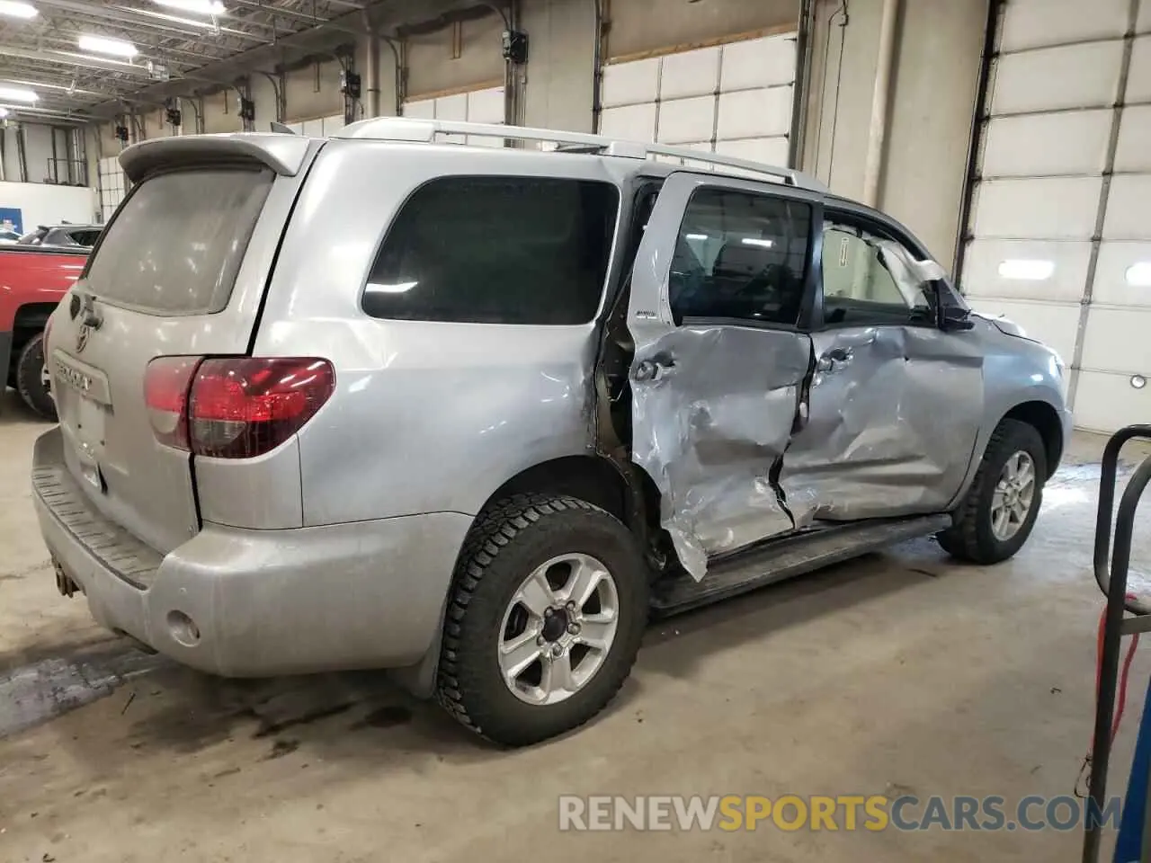 3 fotografías del automóvil dañado 5TDBY5G15KS168276 TOYOTA SEQUOIA 2019