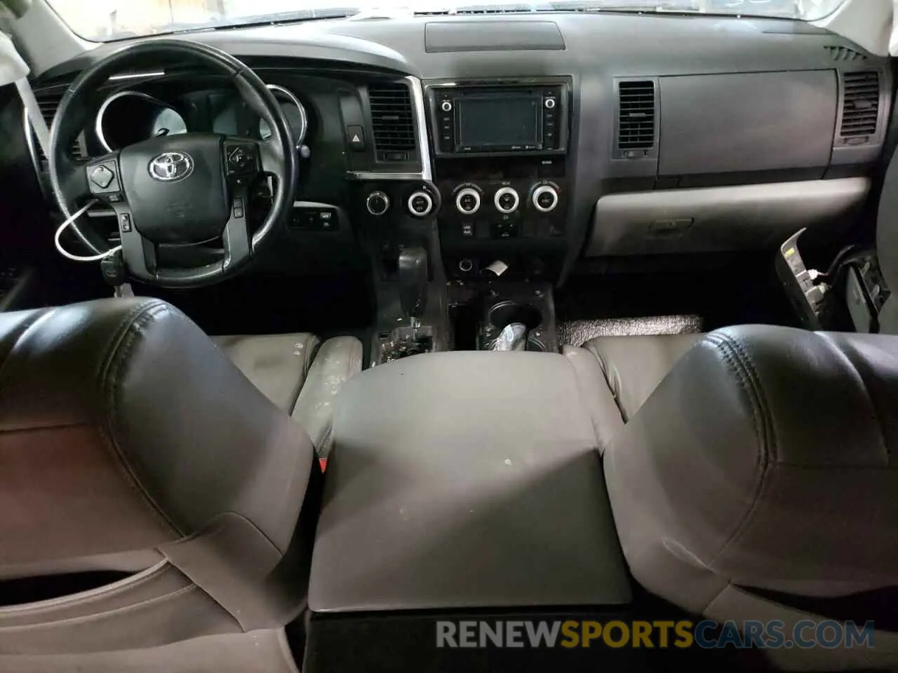 8 fotografías del automóvil dañado 5TDBY5G15KS168276 TOYOTA SEQUOIA 2019