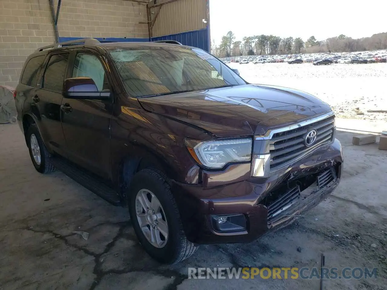 1 fotografías del automóvil dañado 5TDBY5G16KS168156 TOYOTA SEQUOIA 2019