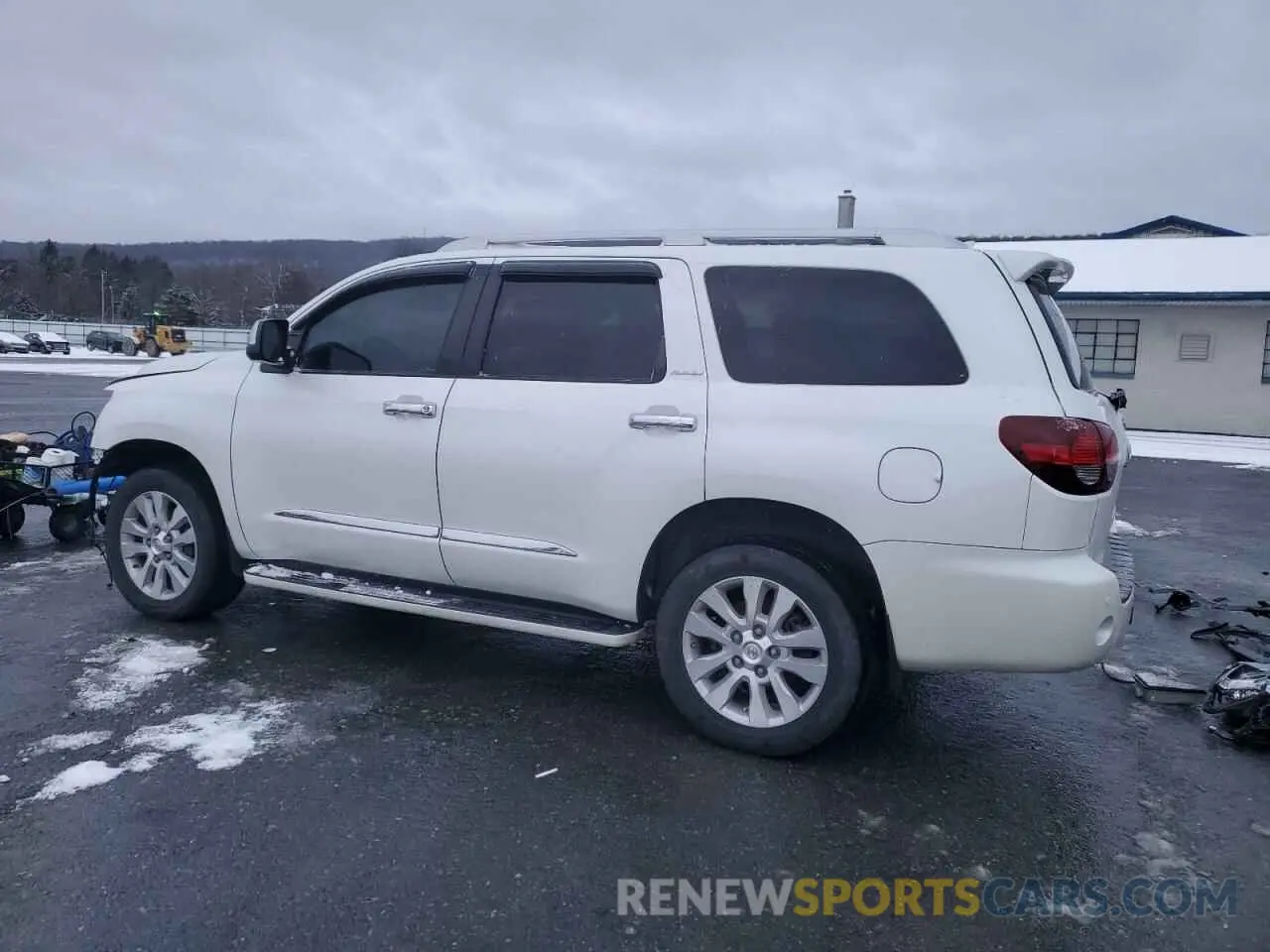 2 fotografías del automóvil dañado 5TDDY5G11KS165934 TOYOTA SEQUOIA 2019