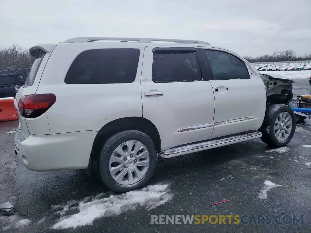 3 fotografías del automóvil dañado 5TDDY5G11KS165934 TOYOTA SEQUOIA 2019