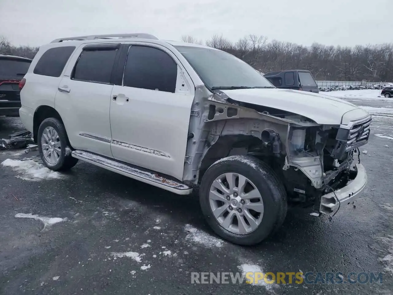 4 fotografías del automóvil dañado 5TDDY5G11KS165934 TOYOTA SEQUOIA 2019