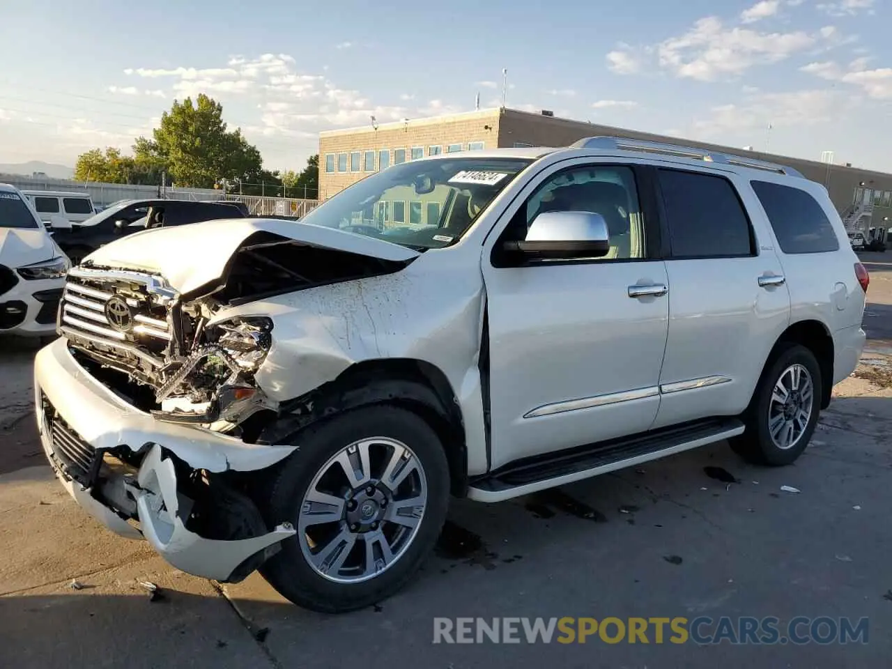 1 fotografías del automóvil dañado 5TDDY5G15KS168285 TOYOTA SEQUOIA 2019