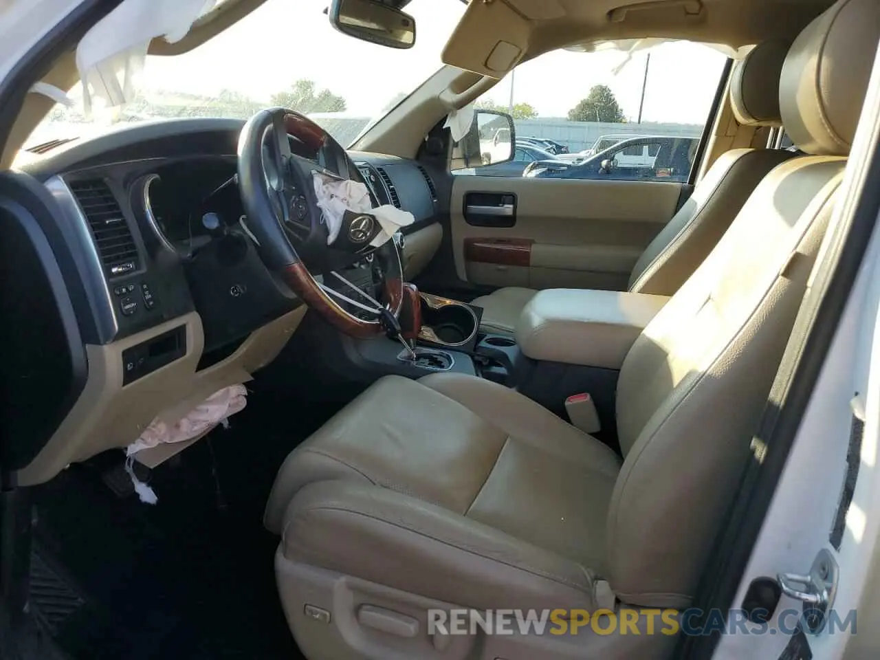 7 fotografías del automóvil dañado 5TDDY5G15KS168285 TOYOTA SEQUOIA 2019