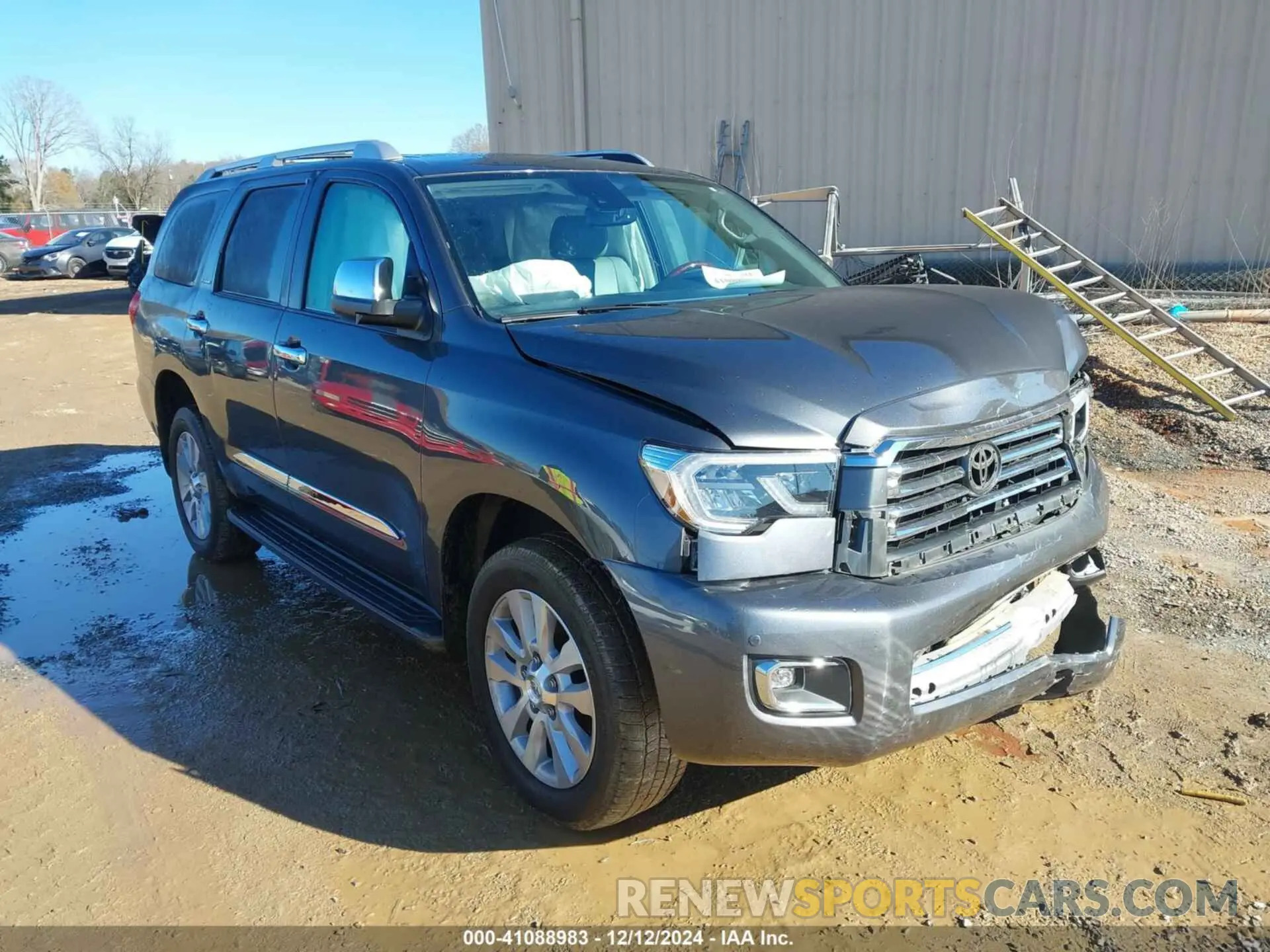 1 fotografías del automóvil dañado 5TDDY5G17KS167851 TOYOTA SEQUOIA 2019