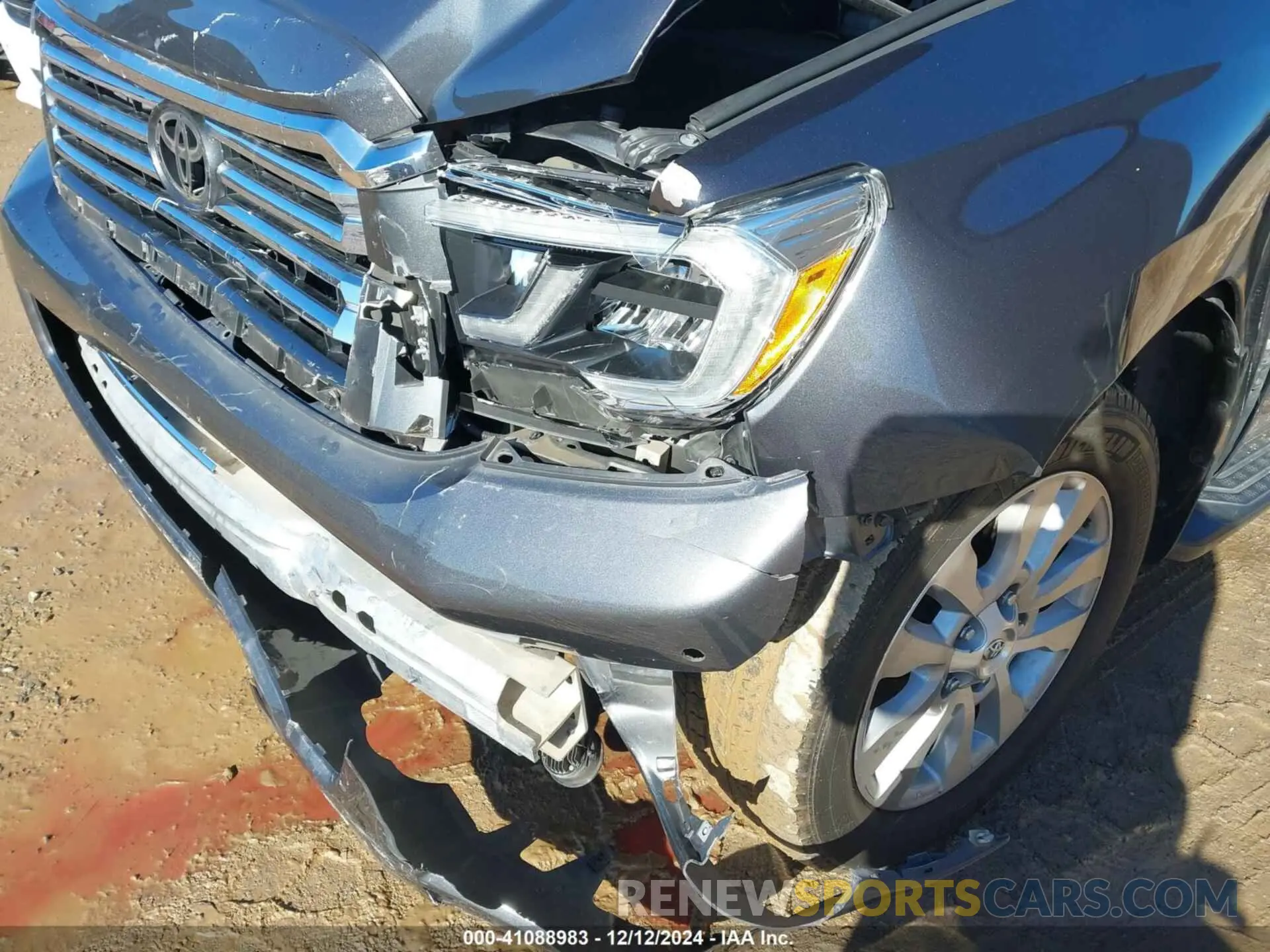 6 fotografías del automóvil dañado 5TDDY5G17KS167851 TOYOTA SEQUOIA 2019