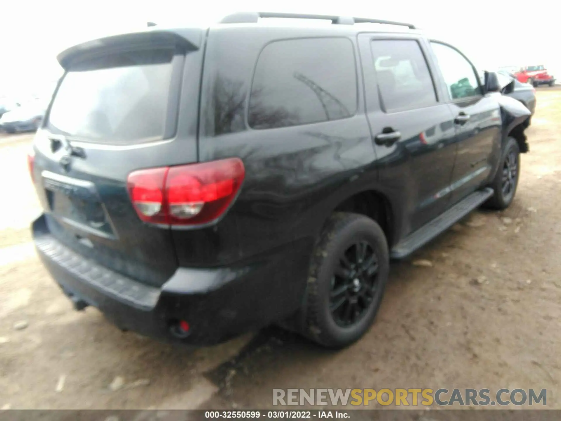 4 fotografías del automóvil dañado 5TDBY5G14LS180923 TOYOTA SEQUOIA 2020