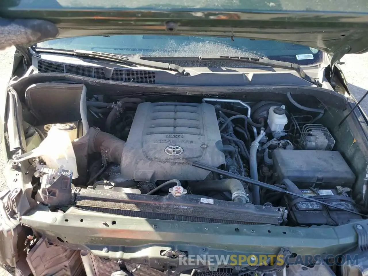 12 fotografías del automóvil dañado 5TDBY5G15LS179294 TOYOTA SEQUOIA 2020