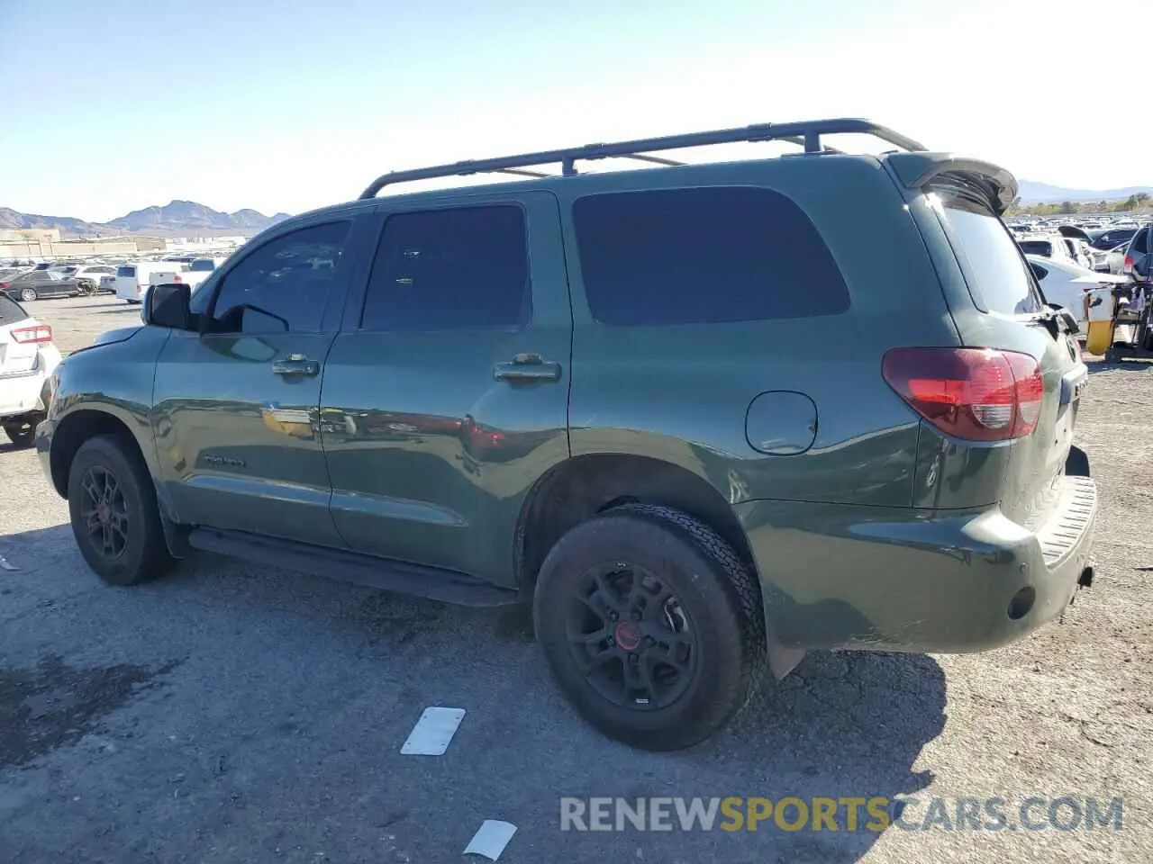 2 fotografías del automóvil dañado 5TDBY5G15LS179294 TOYOTA SEQUOIA 2020