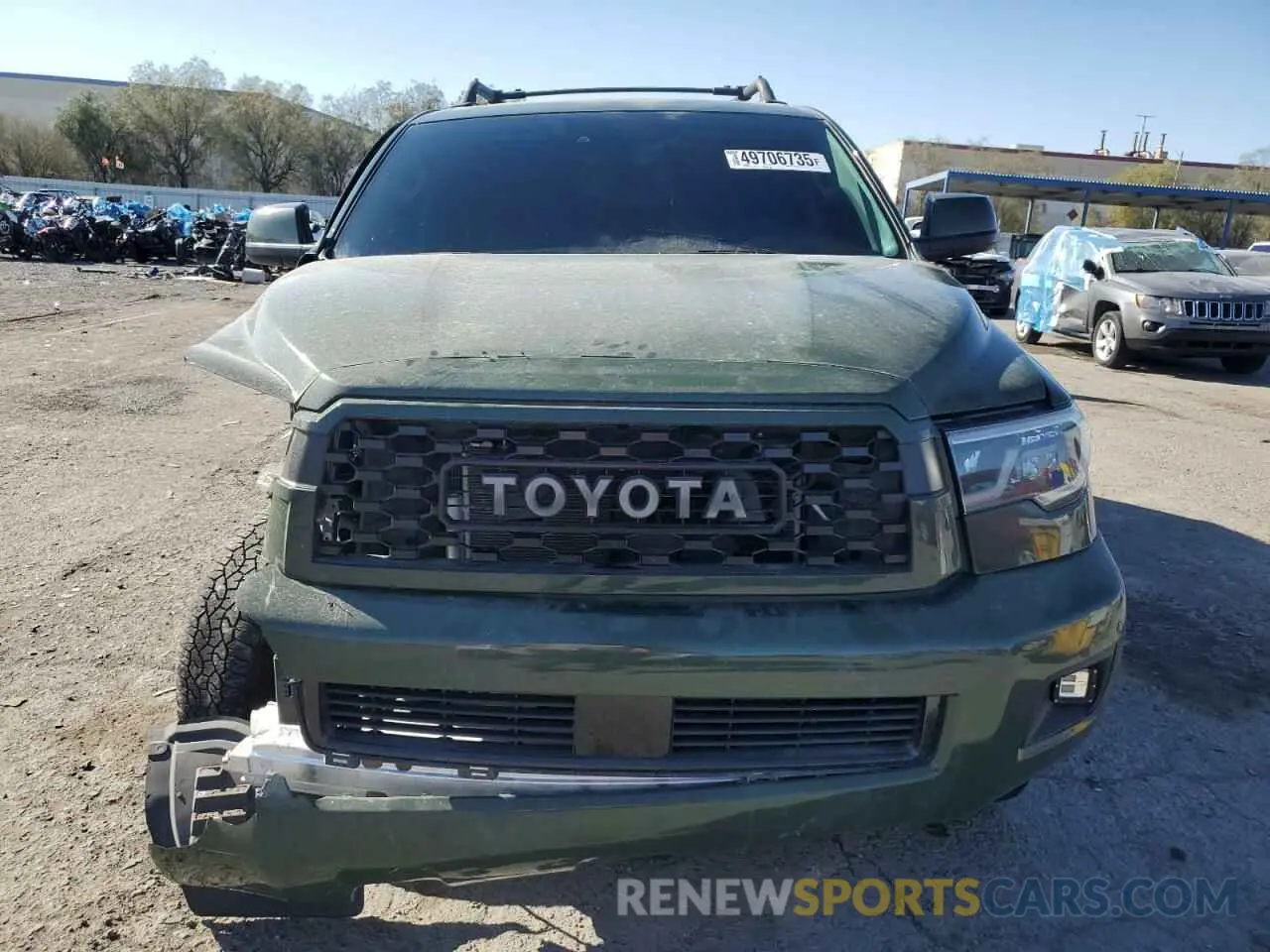 5 fotografías del automóvil dañado 5TDBY5G15LS179294 TOYOTA SEQUOIA 2020