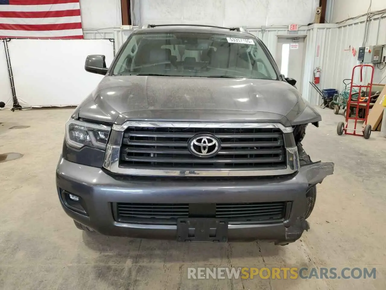 5 fotografías del automóvil dañado 5TDBY5G17LS178776 TOYOTA SEQUOIA 2020