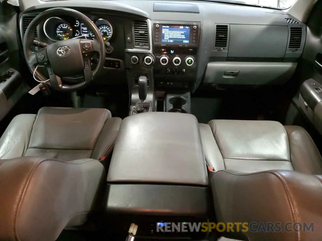 8 fotografías del automóvil dañado 5TDBY5G17LS178776 TOYOTA SEQUOIA 2020