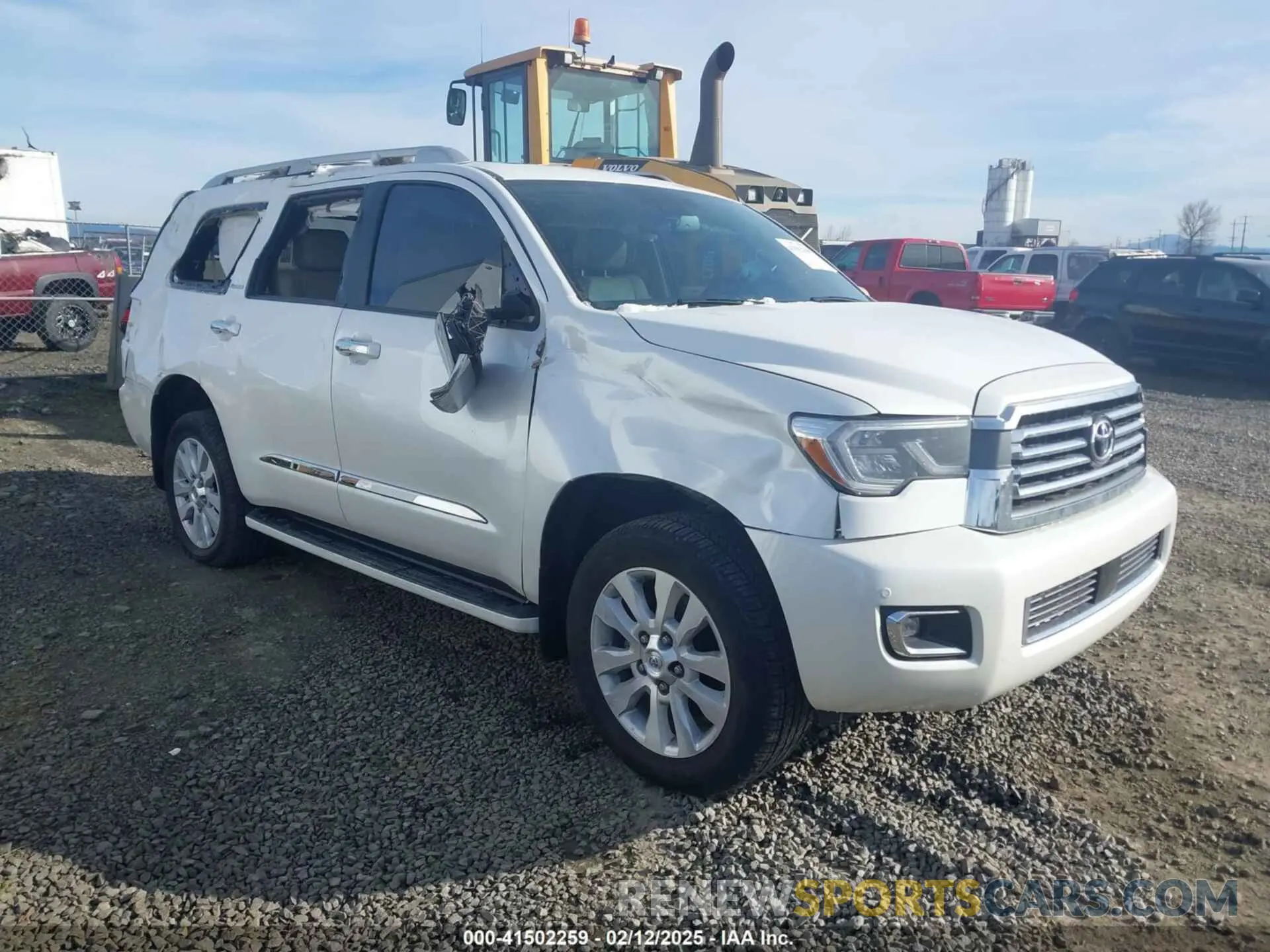 1 fotografías del automóvil dañado 5TDDY5G10LS175226 TOYOTA SEQUOIA 2020