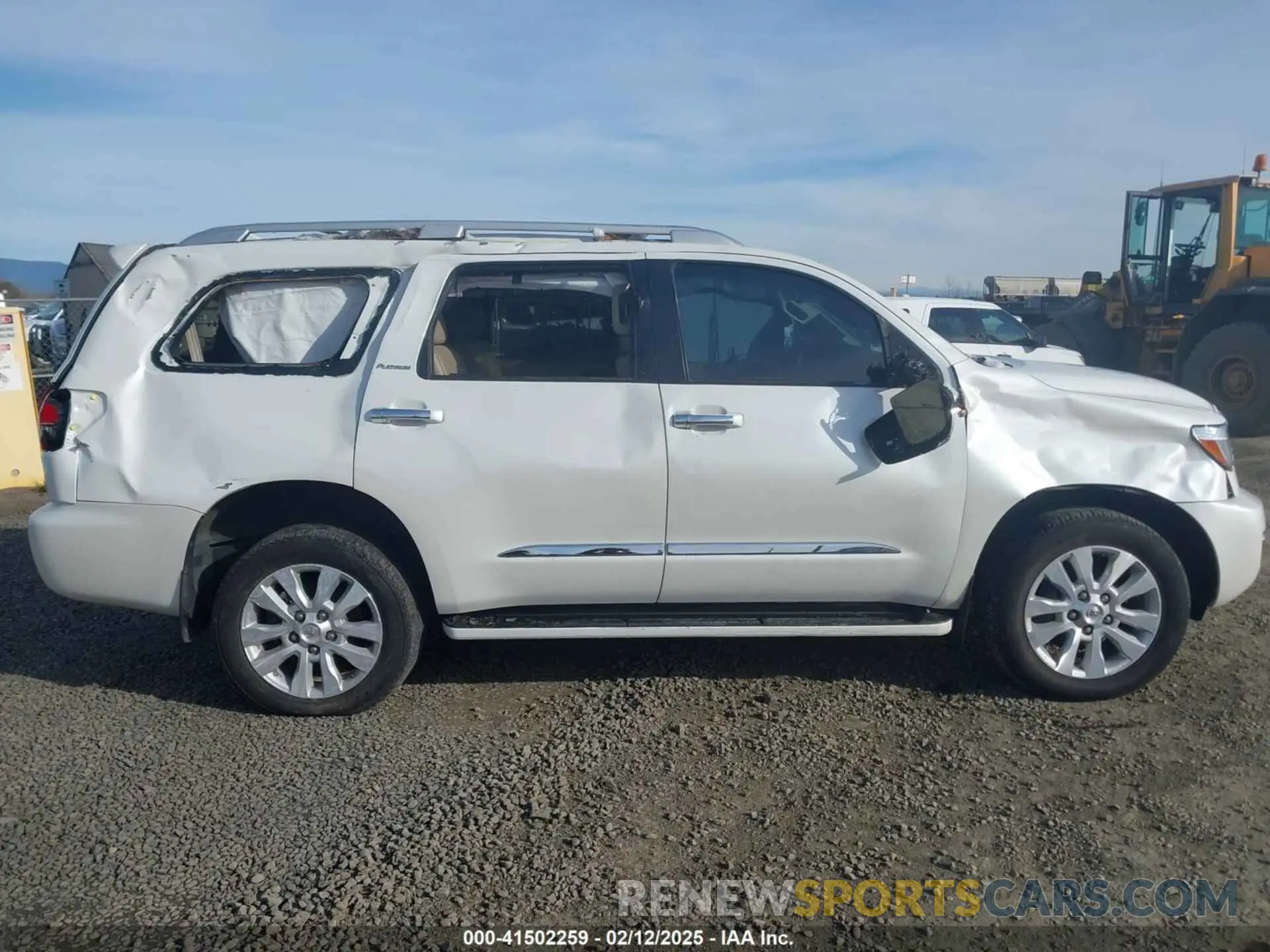6 fotografías del automóvil dañado 5TDDY5G10LS175226 TOYOTA SEQUOIA 2020