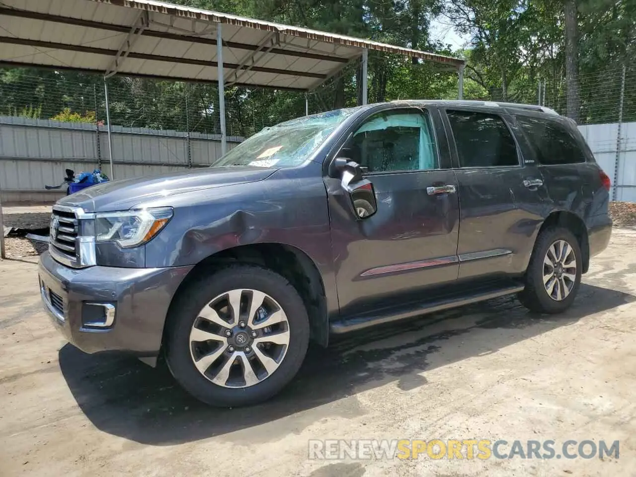 1 fotografías del automóvil dañado 5TDKY5G17LS074238 TOYOTA SEQUOIA 2020