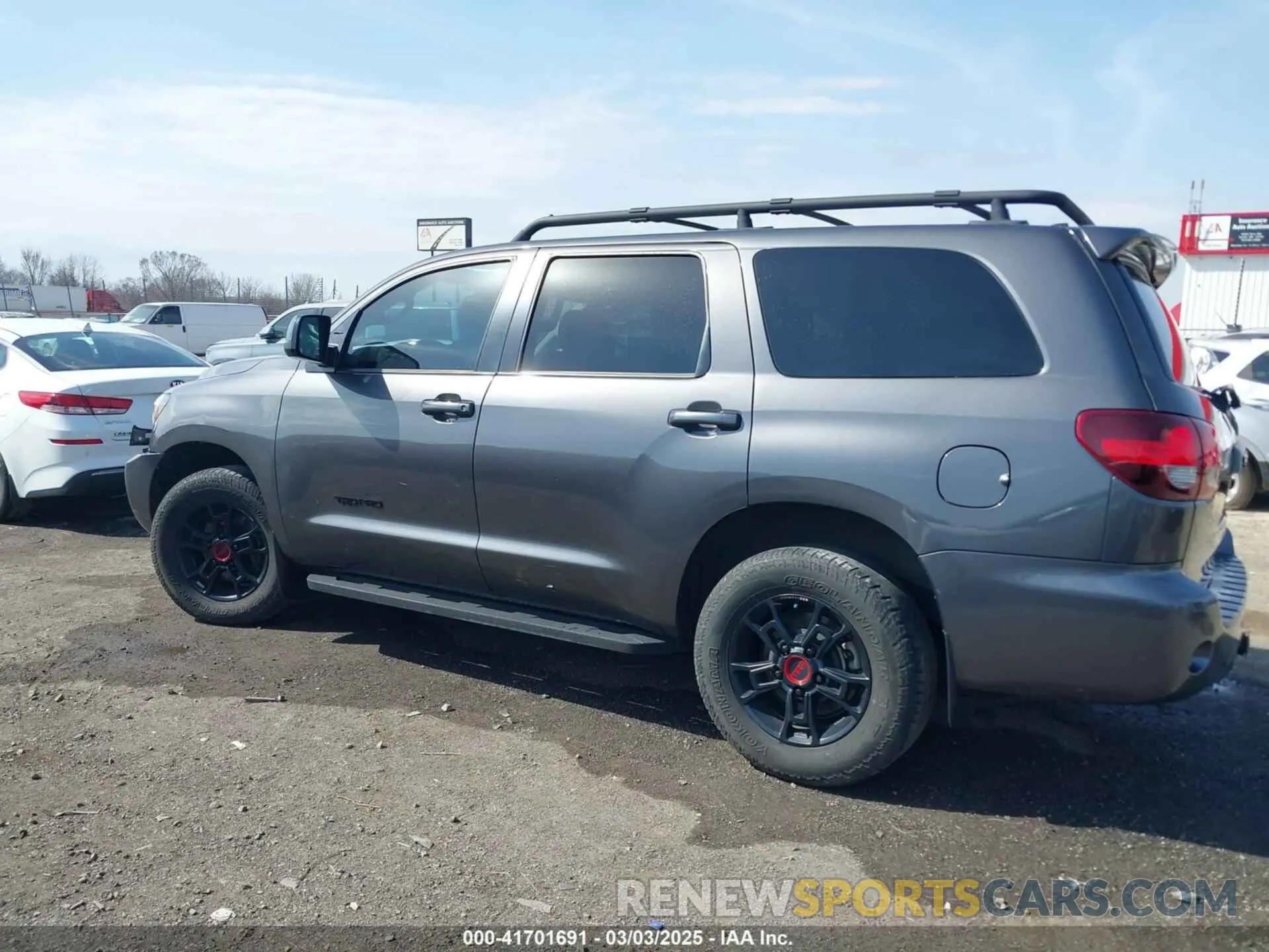 14 fotografías del automóvil dañado 5TDEY5B18MS187069 TOYOTA SEQUOIA 2021