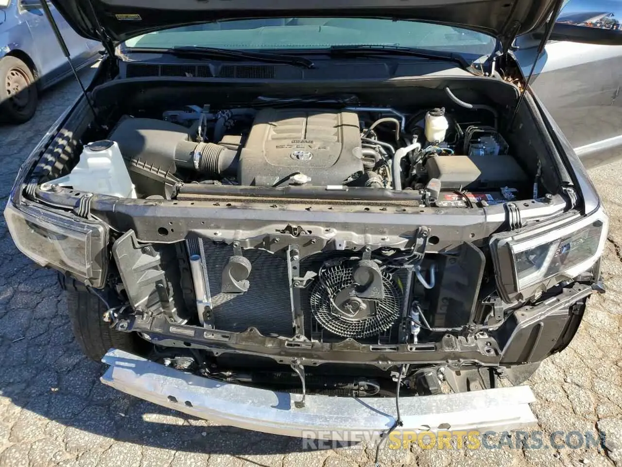 12 fotografías del automóvil dañado 5TDGY5A19MS076167 TOYOTA SEQUOIA 2021