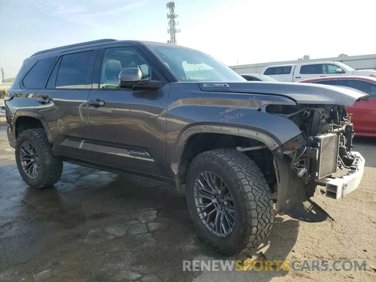 4 fotografías del automóvil dañado 7SVAAAAA3PX001066 TOYOTA SEQUOIA 2023