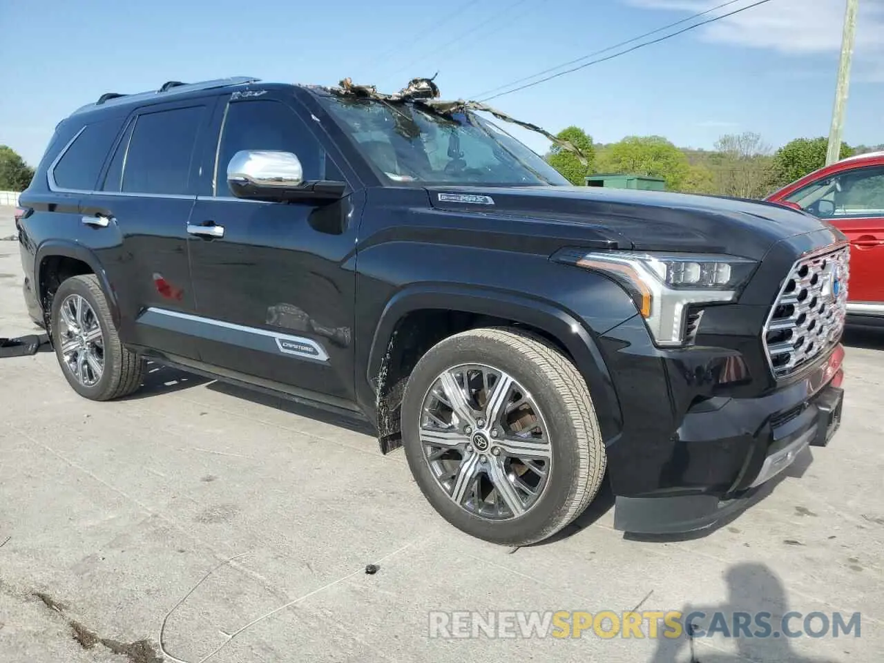 4 fotografías del automóvil dañado 7SVAAAAA3PX002041 TOYOTA SEQUOIA 2023