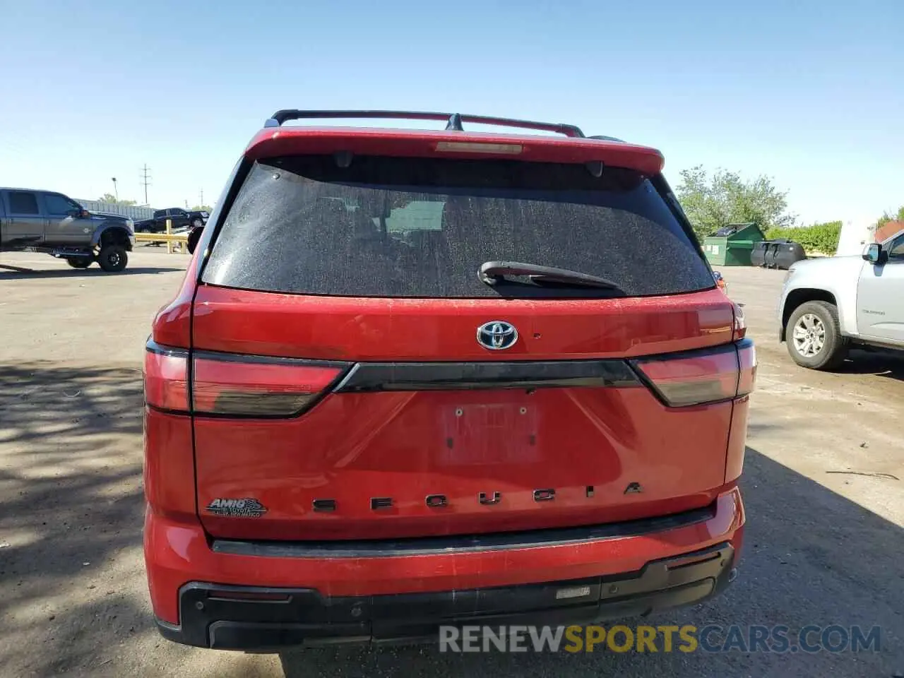6 fotografías del automóvil dañado 7SVAAABA0PX007437 TOYOTA SEQUOIA 2023