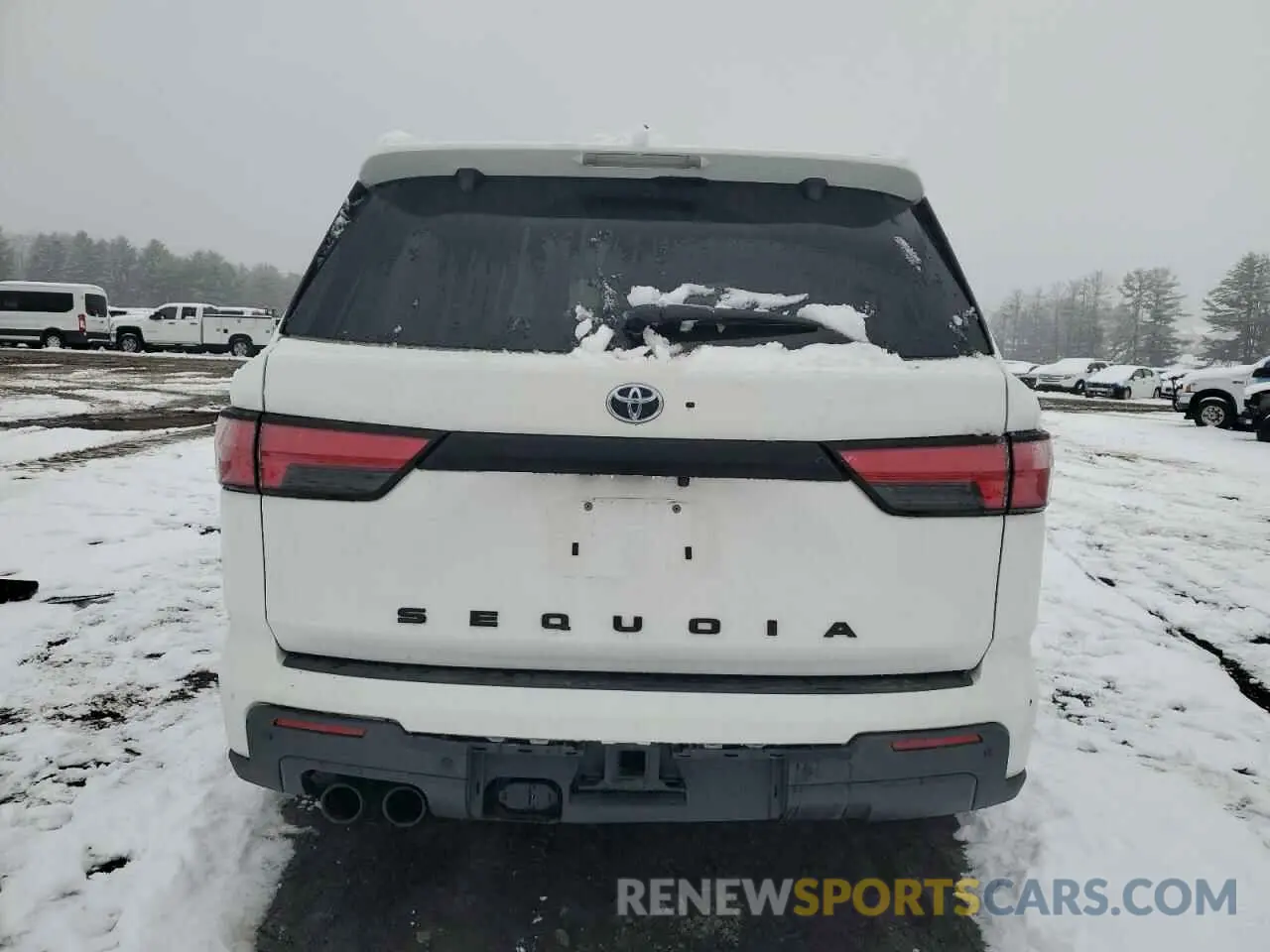 6 fotografías del automóvil dañado 7SVAAABA0PX018843 TOYOTA SEQUOIA 2023
