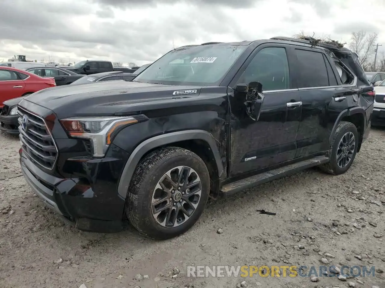1 fotografías del automóvil dañado 7SVAAABA1PX001176 TOYOTA SEQUOIA 2023