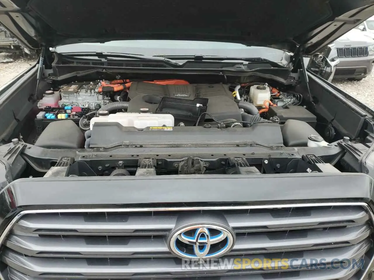 12 fotografías del automóvil dañado 7SVAAABA1PX001176 TOYOTA SEQUOIA 2023