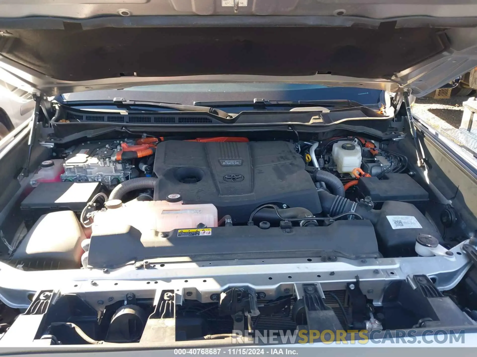 10 fotografías del automóvil dañado 7SVAAABA2PX001655 TOYOTA SEQUOIA 2023