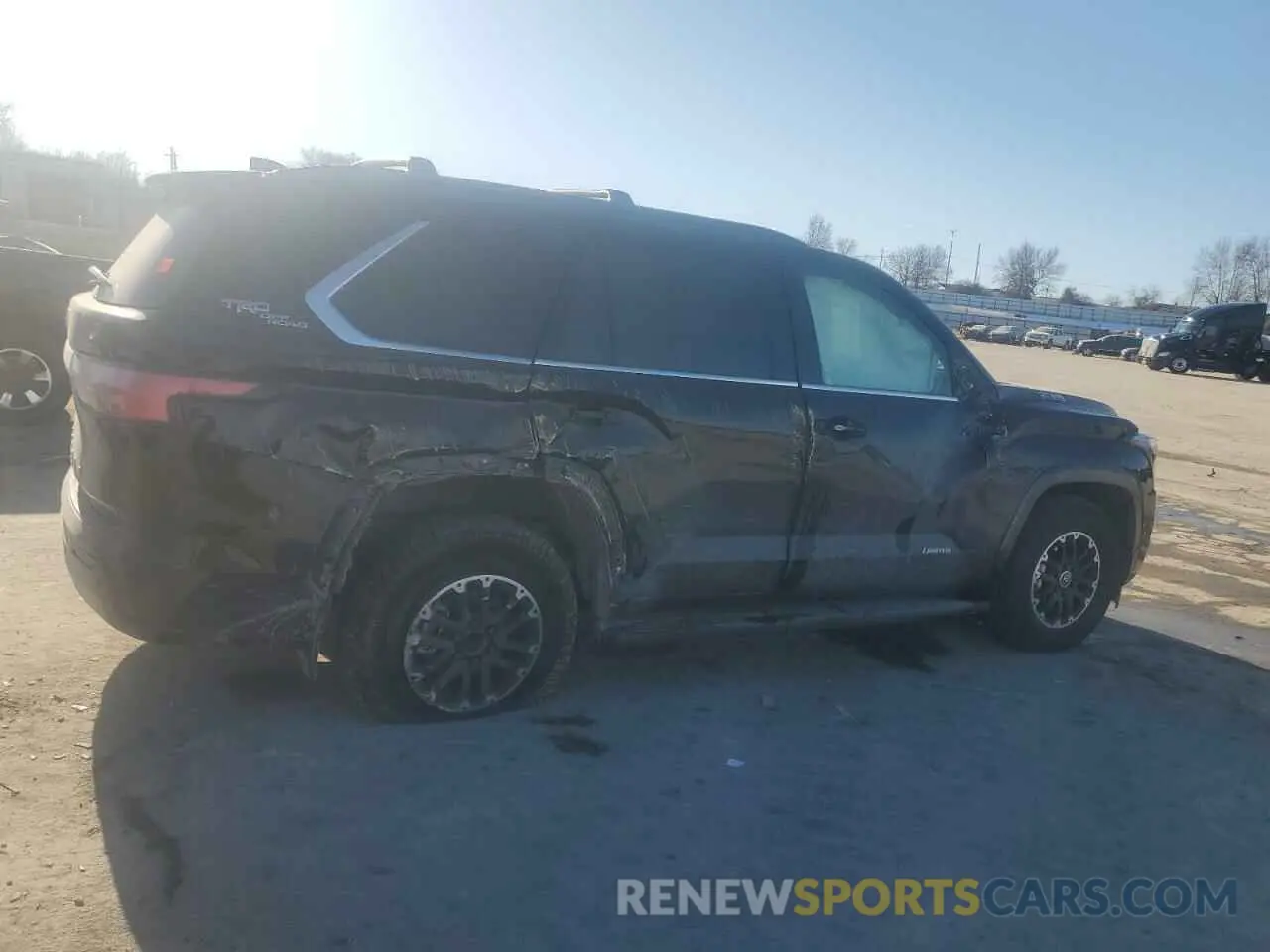 3 fotografías del automóvil dañado 7SVAAABA4PX016500 TOYOTA SEQUOIA 2023