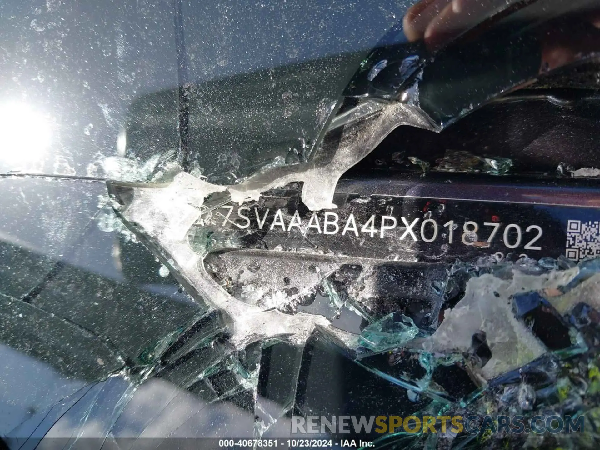 9 fotografías del automóvil dañado 7SVAAABA4PX018702 TOYOTA SEQUOIA 2023