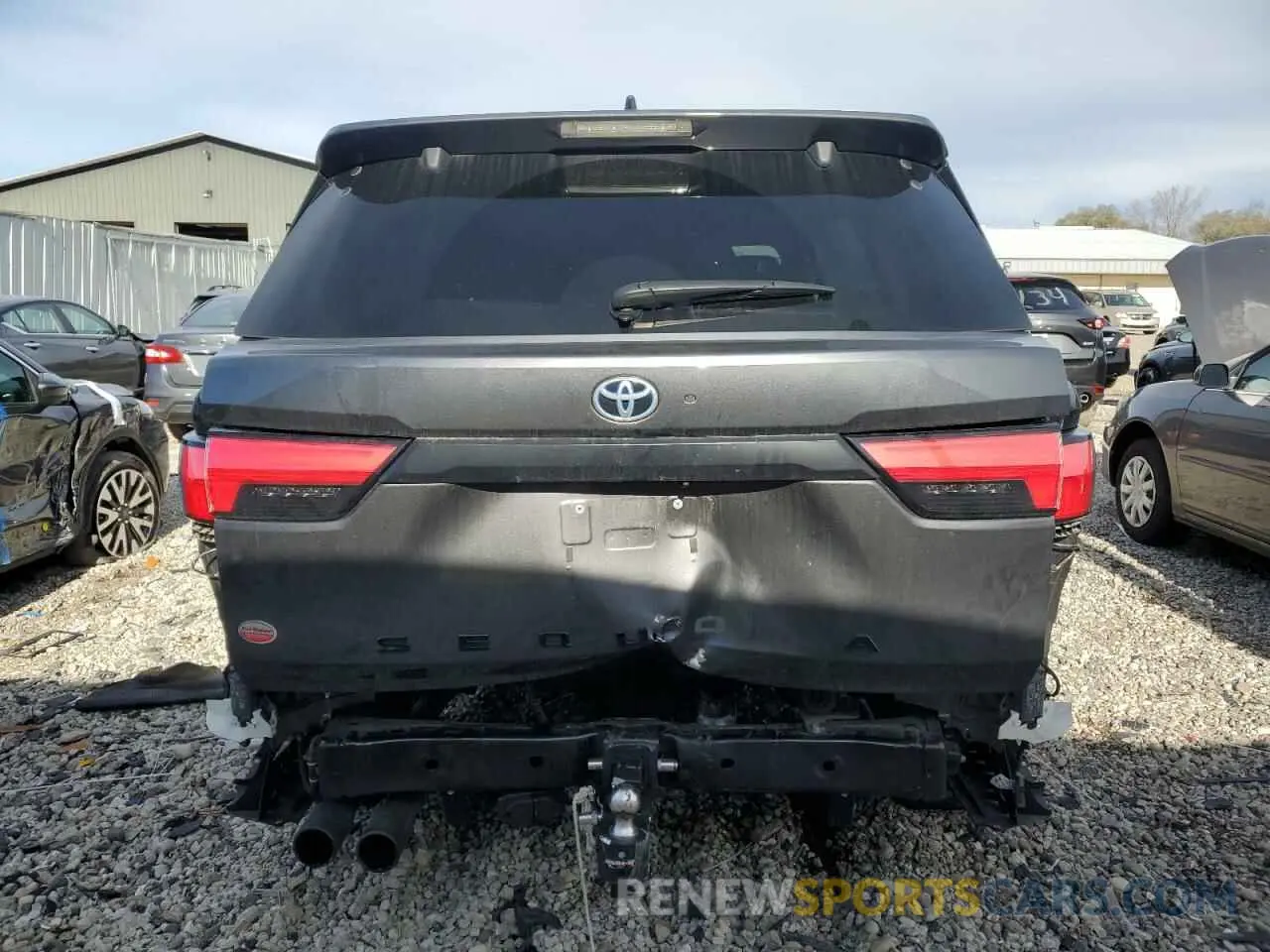 6 fotografías del automóvil dañado 7SVAAABA5PX013993 TOYOTA SEQUOIA 2023