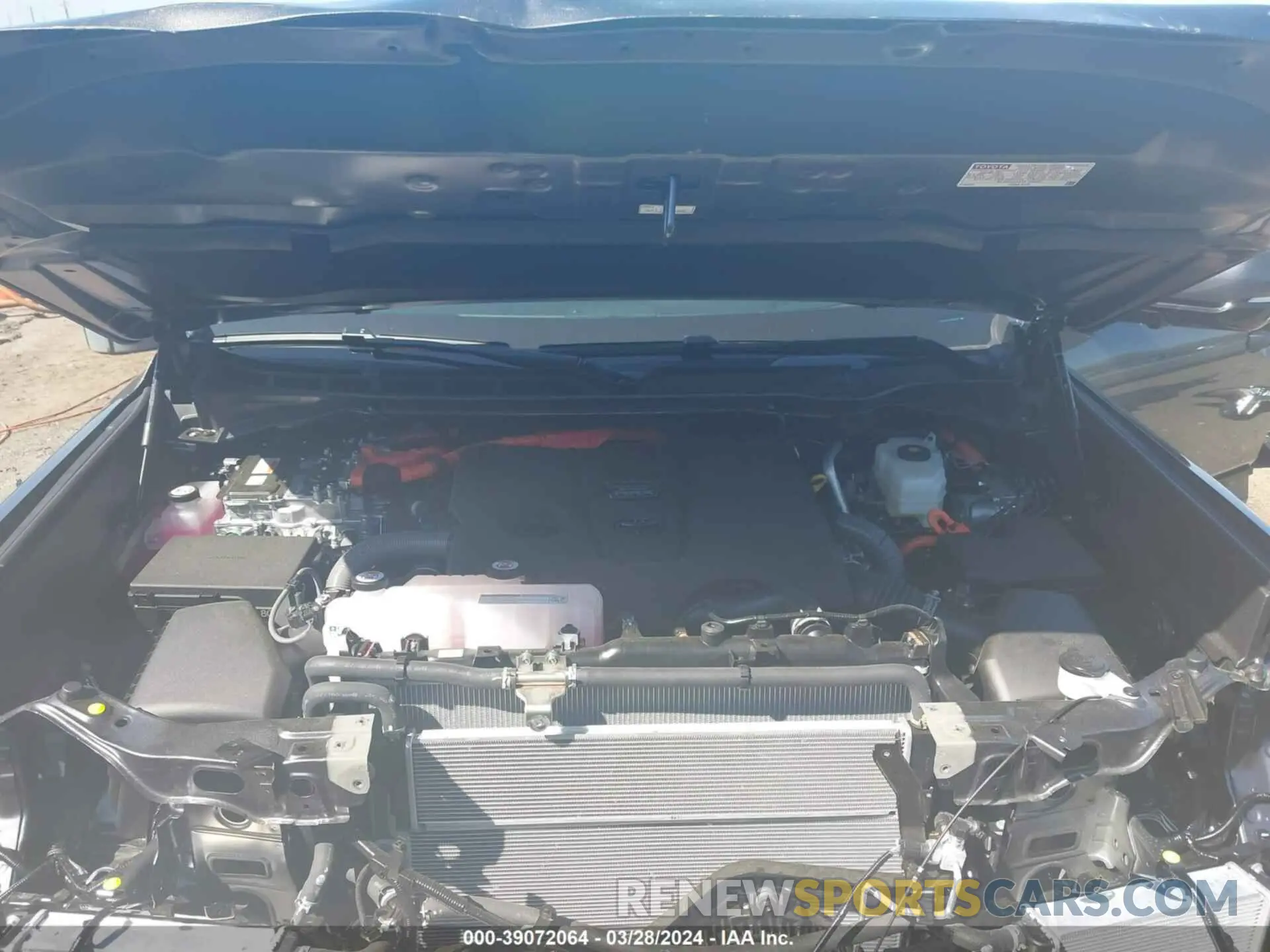 10 fotografías del automóvil dañado 7SVAAABA2RX026994 TOYOTA SEQUOIA 2024