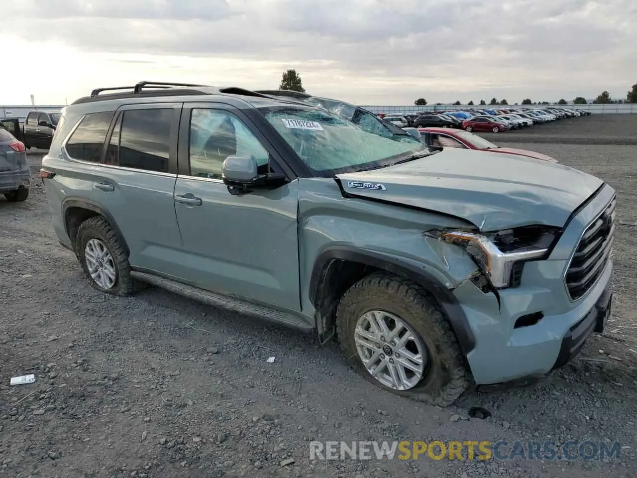 4 fotografías del automóvil dañado 7SVAAABA3RX039513 TOYOTA SEQUOIA 2024